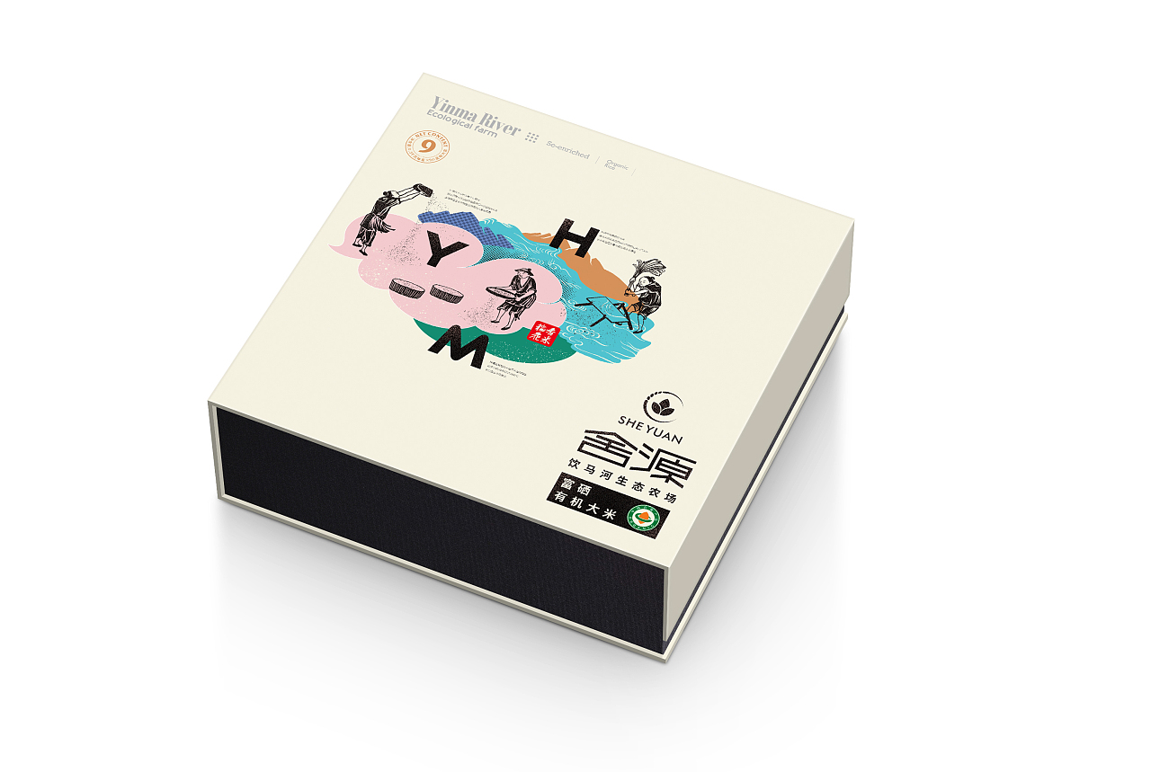 匠心精“装”，自然馈赠的味蕾之约——吉林饮马河舍源有机大米包装设计解析